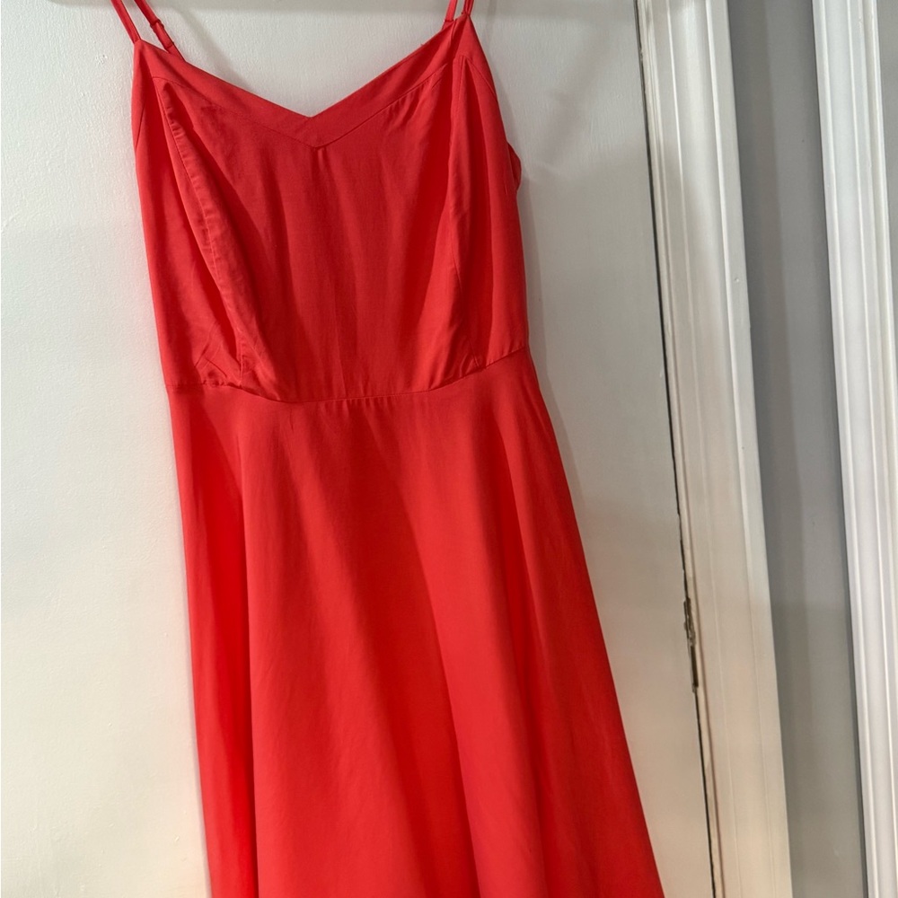 Old Navy Strapless Red Dress - Picture 2 of 5